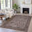 Machine Washable Indoor/Outdoor Xhevrie Mocha Rug-112132068