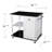 Muxlow 38 " W Kitchen Cart