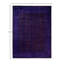 Tapis unique en laine 9 pi 3 po x 12 pi 8 po Huckstep - mauve