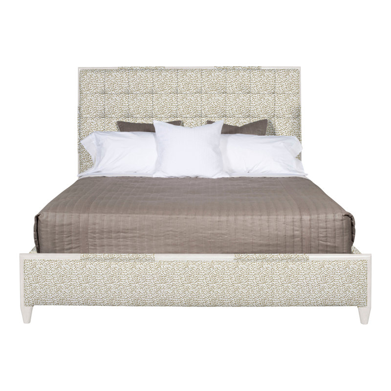 Thom Filicia Home Chatfield King Bed, Worthy Snow, Casa Blanca
