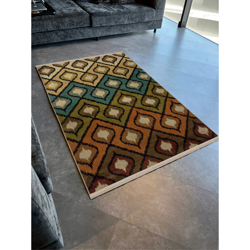 Tapis rectangulaire Crosson, Tapis de couloir 3 pi 4 po x 8 pi 3 po