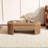 Coffee Table With Hydraulic Lift Mechanism, Hidden Compartment And Wavy Grooves Design-1498281060