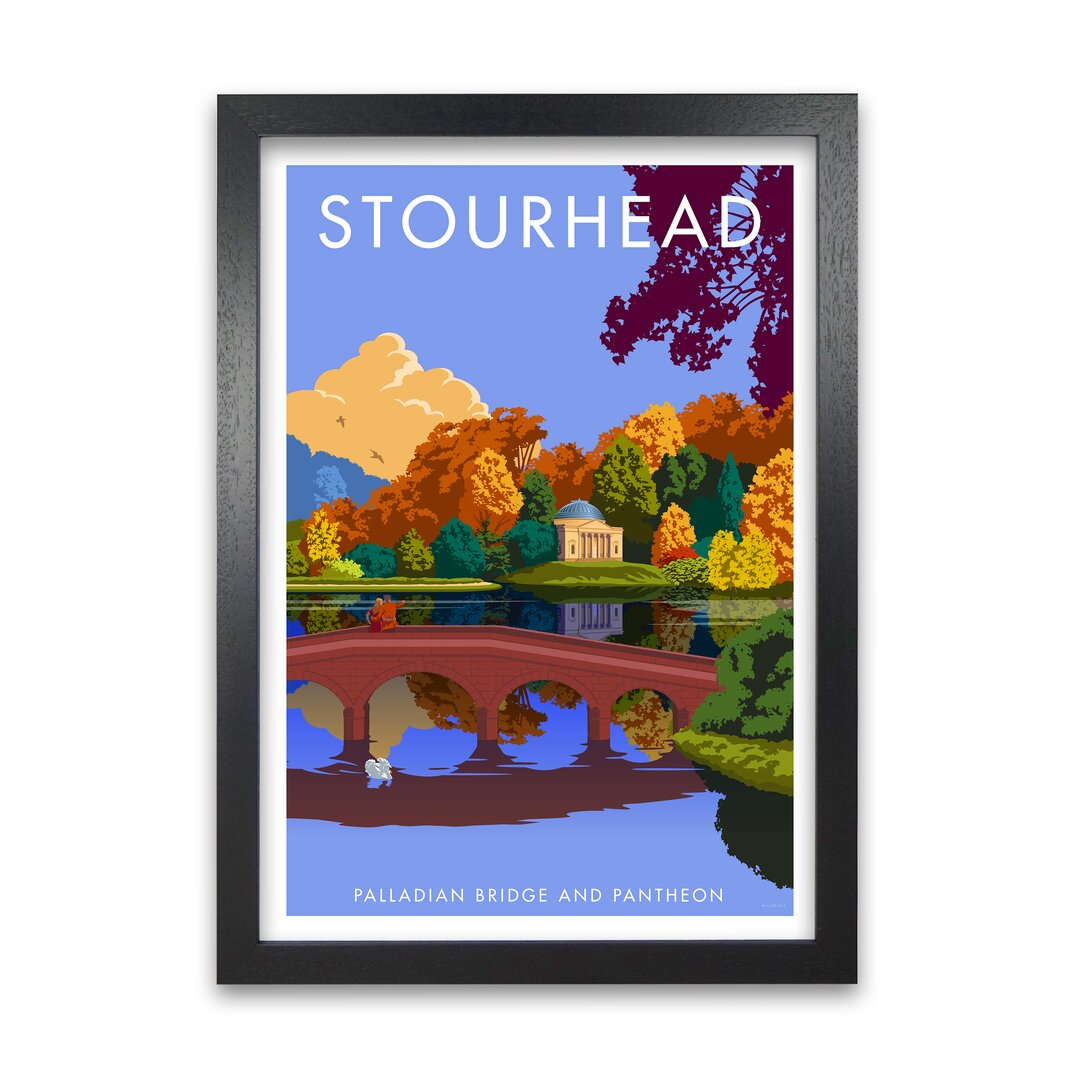 Poster Stourhead von Stephen Millership