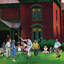 Croquet Game by John Falter - Wrapped Canvas Painting-1653921061