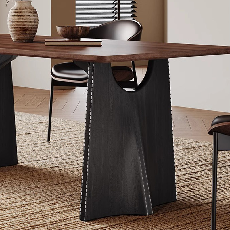Table de salle à manger rectangulaire durable, simple et élégante, H 29,52 po x L 62,99 po x l 31,49 po