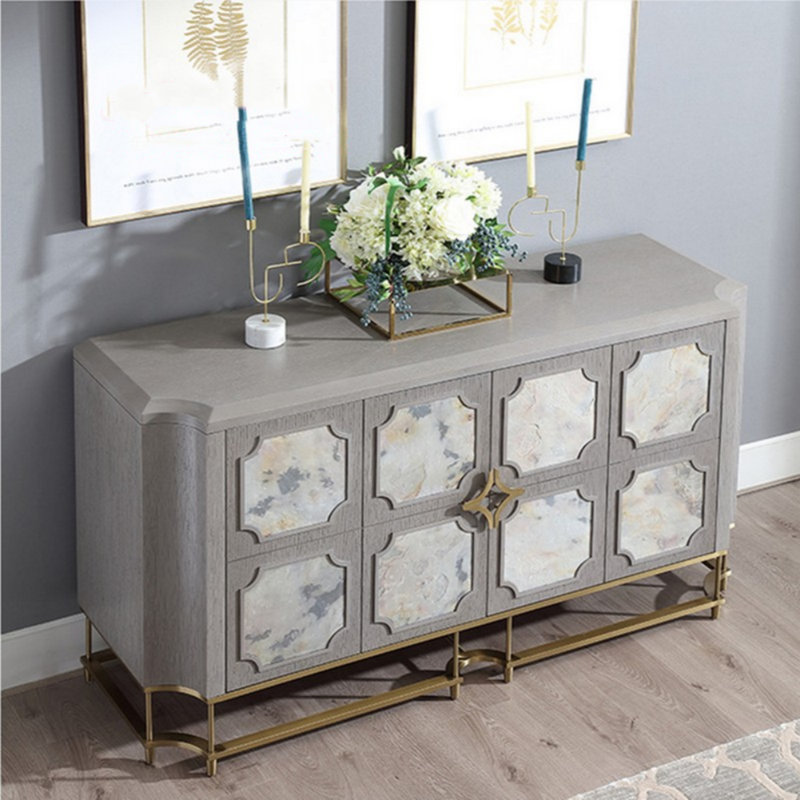 Buffet gris de luxe