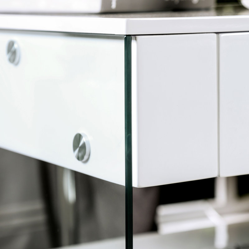 Juka 23.75" Width 1-Drawer End Table