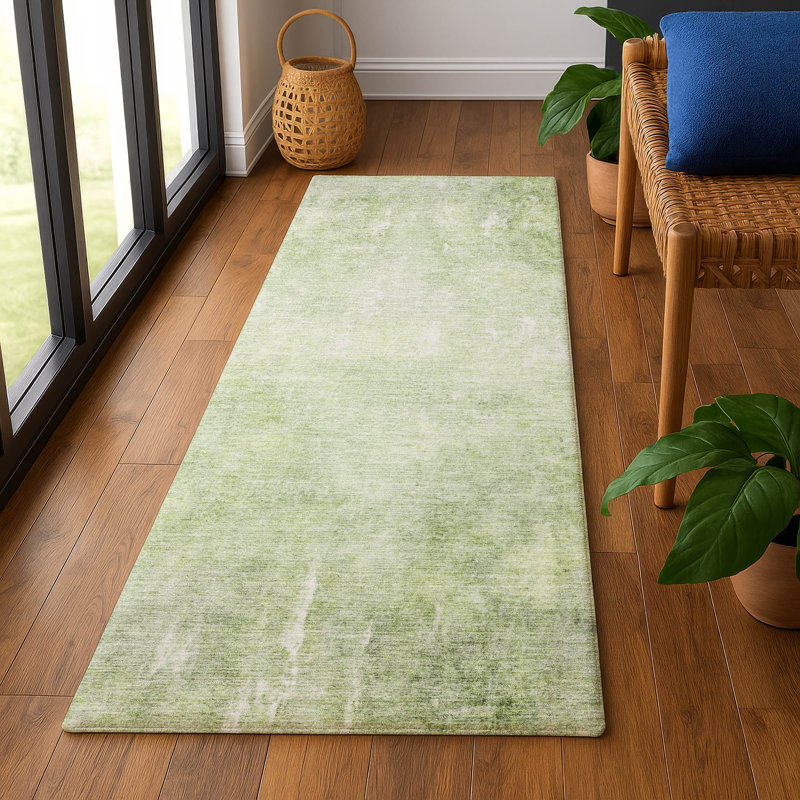 Premium Machine Washable Mayfield AMF1852 Modern Rug, Runner 2'3" x 7'6"