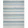 Jacques Natura Hand Loomed Wool/Cotton Geometric Rug in Beige/Blue