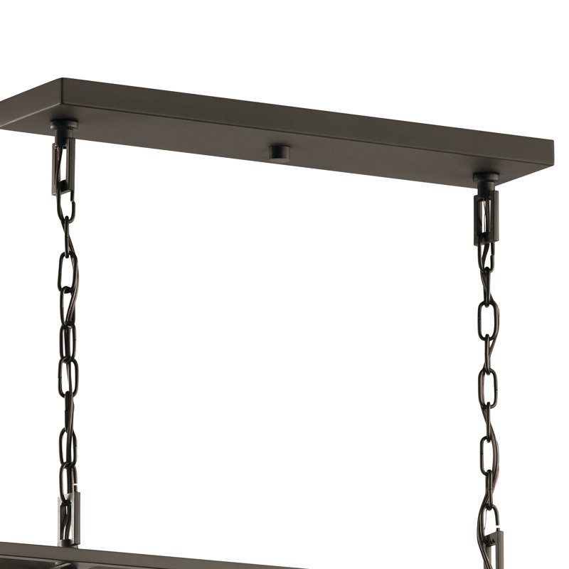 Merkley 8 - Light Kitchen Island Pendant, Olde Bronze