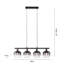 Latisa 4 - Light Black Kitchen Island Pendant