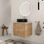 Ensemble de meuble-lavabo mural 24 po avec plateau en pierre reconstituée Eaton-1082836019