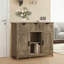 Theile 31.1'' Sideboard Storage Cabinet Buffet Cabinet Dining Cabinet Office Credenza-1453369749