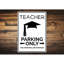 Enseigne en aluminium Teacher-1285306376