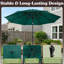 Parasol d'extérieur 10 pi Pure Garden-33048773