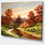 «The River Landscape», reproduction sur toile tendue-16485904-33252008