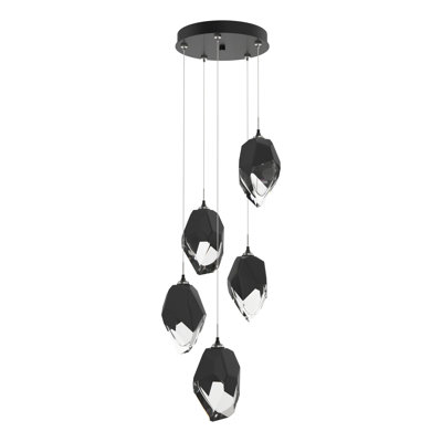 Luminaire suspendu grappe 5 lumières Chrysalis