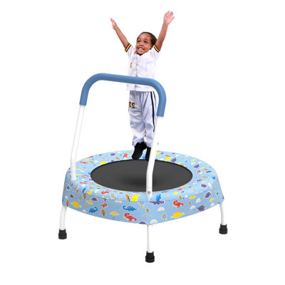 Trampoline polyvalent pour le plaisir et le développement, adapté à une utilisation intérieure et extérieure
