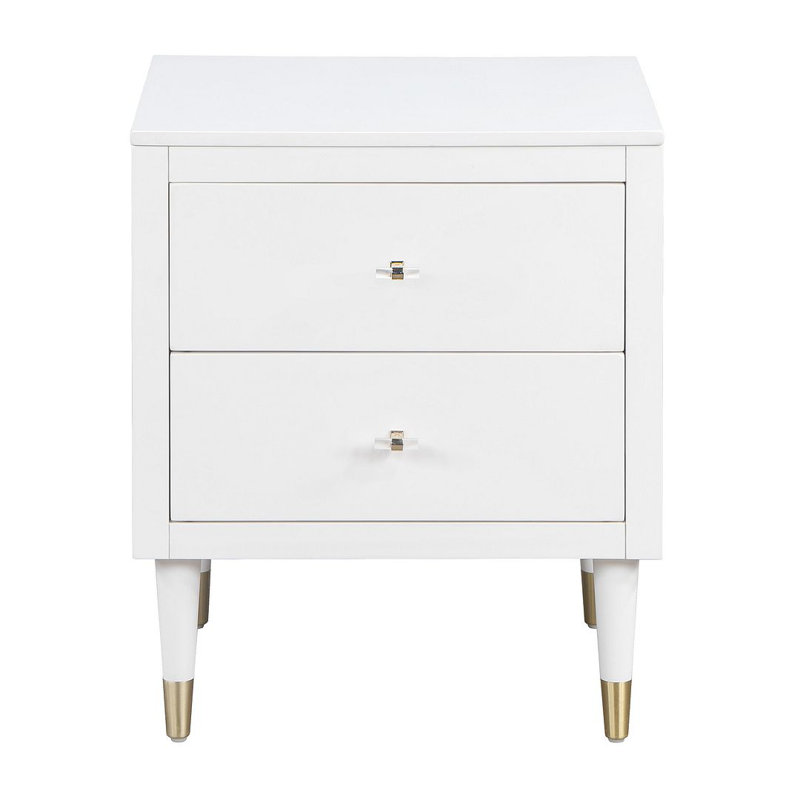 Stanton 22'' W Solid Wood Nightstand, White