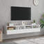 30cm x 30cm-2 piece TV wall cabinet made of wood, 30cm x 30cm-101800191-101800548