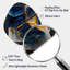 «Mana Abstract Geode», horloge murale asymétrique moderne-960445000