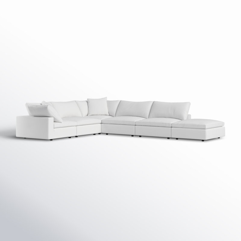 Capitolino Upholstered L-Shaped Sectional Reversible