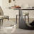 Simple modern luxury rectangular household table-93615611