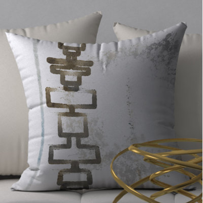 Abstract Throw Pillow