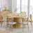 Solid Wood Dining Table Round Pedestal Kitchen Table-1422783371-1422783370