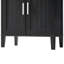 Armoire de rangement autoportante de 70,9 po de hauteur, 4 portes à fermeture douce, 1 tiroir, 2 armoires avec 2 tablettes réglables et une tablette ouverte pour un usage domestique-1988809318