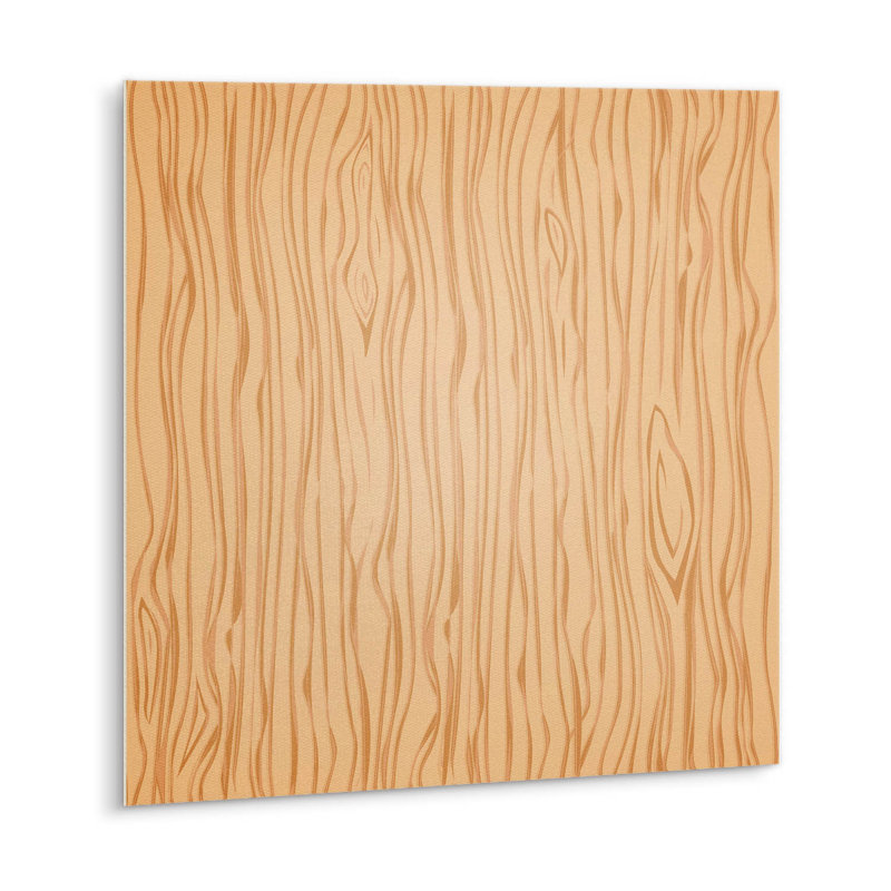 Johson 30cm x 30cm PVC Wood-Effect Tile in Brown