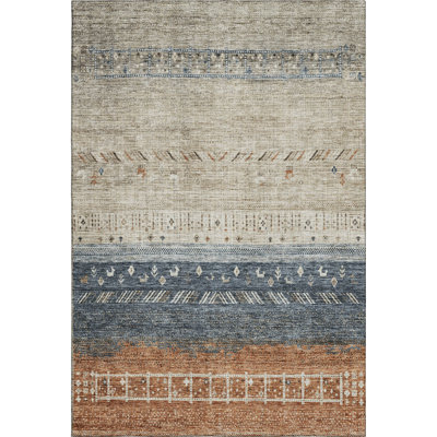 Premium Machine Washable Gurubaksh AMF1147 Global Rug
