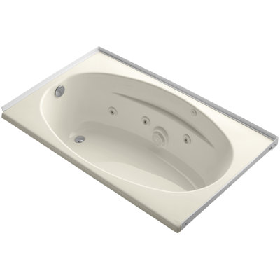 Alcove 60" x 36" Whirpool Bathtub