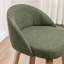 Swivel Upholstered Velvet Bar Stool with Solid Wood Frame-843119783-843119800-843119801