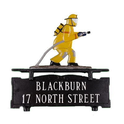Metal Mailbox Sign
