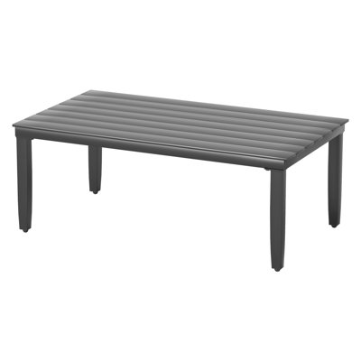 Table basse en aluminium pour table basse de conversation pour l'extérieur
