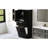 Bathroom Storage With 2 Laundry - Black Finish & Functional Design Cabinet Doors Large Capacity-1020617381
