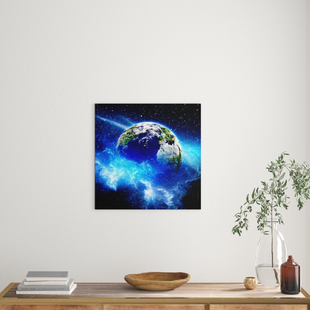 Leinwandbild Planet Erde