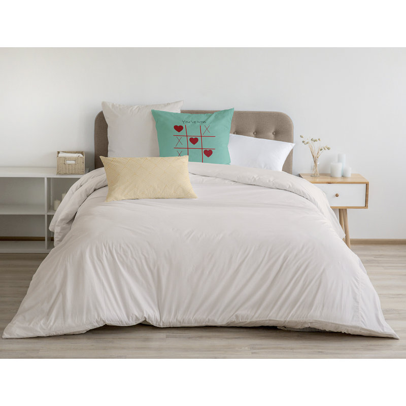 Reversible Throw Pillow, 18"H x 18"W, Square
