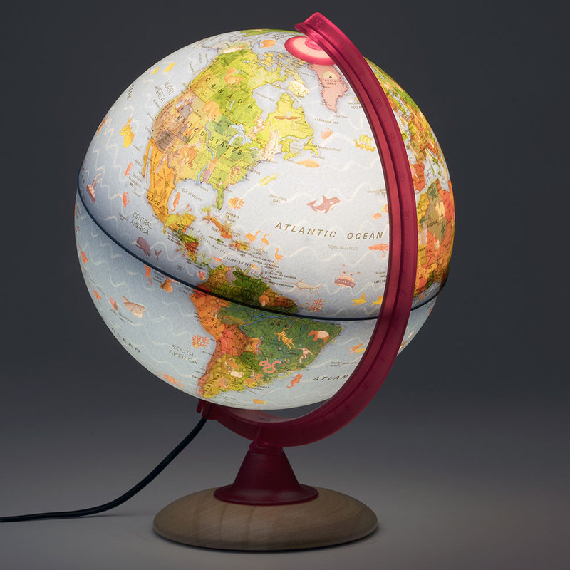 Plastic / Acrylic Tabletop Globe