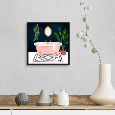 " Boho Bath II " Painting Print