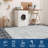 Modern Rugs for Bedroom Bordered Rug Washable RugNon-Slip Carpet Foldable Accent Rug for Bathroom Bedroom Entryway-131233237-131233239
