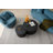  Rianon 360° Swivel Mid Century Modern Curved Sofa, 1-Seat Fabric Cloud Couch Boucle Sofa with Pillow-713203675