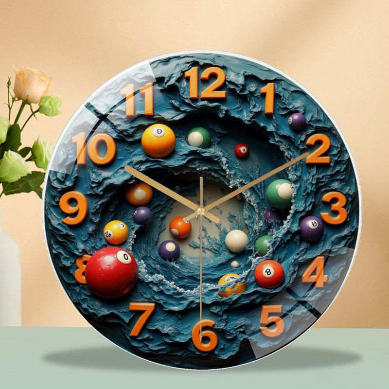Horloge murale 12 po