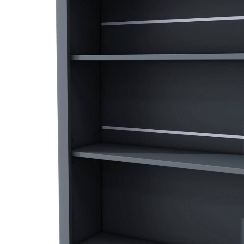 83.7Inch High Kitchen Organizer With Faux Marble, 5 Drawers And Adjustable Shelf, Gray Freestanding Unit For Practical Storage Pantry Marble Counter, Tall, Shelf Modern Homes