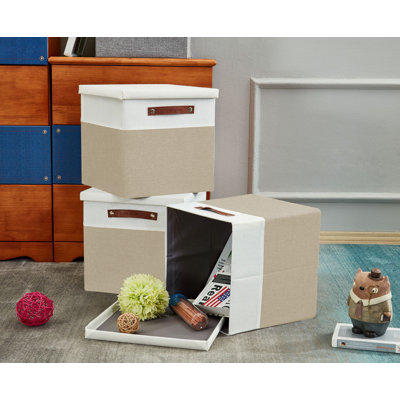 Ensemble de bacs de rangement en tissu Decomomo
