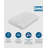 Vinyl Zippered Pillow Protector, Waterproof, Bedbug Proof, Dustmite Proof-6707850