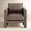 Fauteuil en cuir Philomena Dayna-2012688853