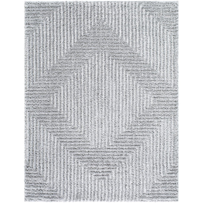 Kellen Machine Washable Area Rug, Rectangle 6'7" x 9'