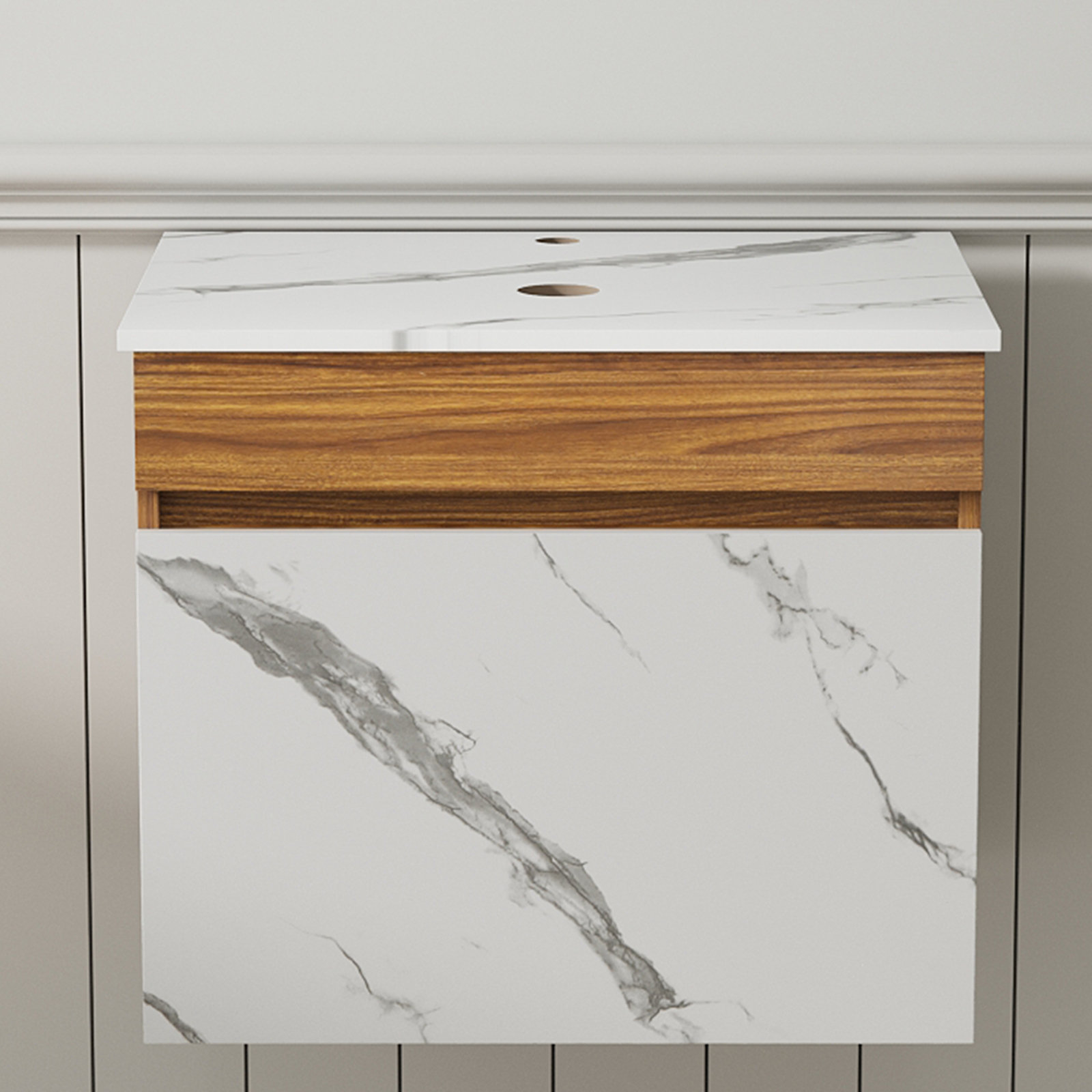 Wall Mounted Bathroom Vanity Frame